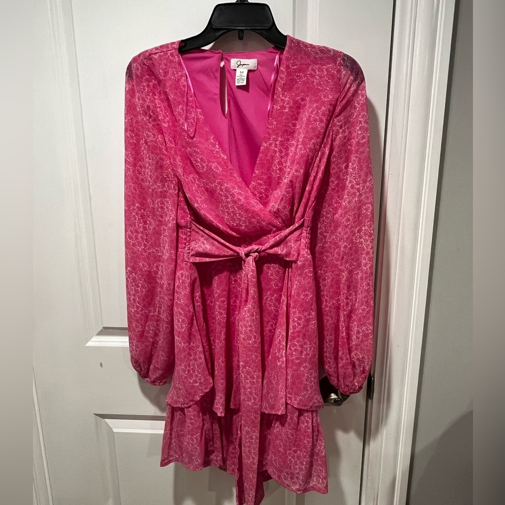 Pink short dress